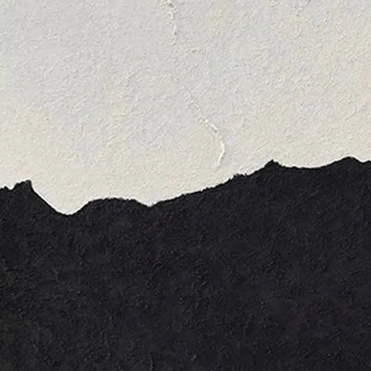 BLACK & WHITE ABSTRACT LANDSCAPE DIPTYCH: Textured Abstract Painting Set of 2, Vertical Wall Art - Image 7