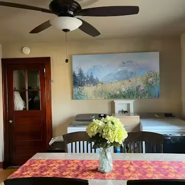 ALPINE SERENITY: Impressionist Mountain Meadow Landscape Painting photo review