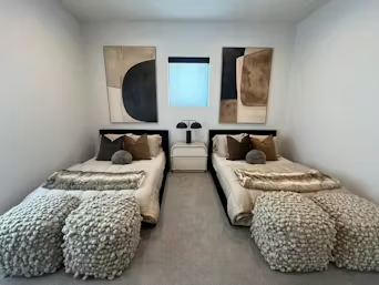 ABSTRACT GEOMETRIC DIPTYCH: Abstract Painting Set of 2, Vertical Wall Art photo review